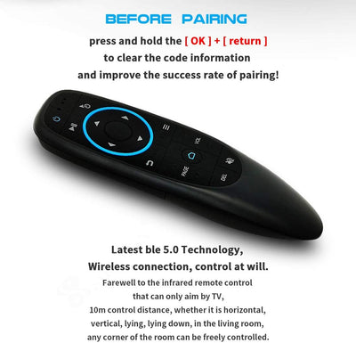 CB120 2.4GHz Wireless Air Mouse + Remote Control for Windows / Mac OS / Linux / Android